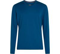 Icebreaker - Men's merino wool underwear - M Merino 200 Oasis LS Crewe Atlantis for Men in Wool - Size XL - Blue Blue XL