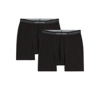 Icebreaker - Men's Pack of 2 Merino wool Boxers - M Merino 150 Anatomica Boxers 2 Pack Black for Men in Wool - Size XL Black XL