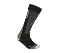Icebreaker Men’s Merino Ski+ Light Over the Calf Socks - Black/Ether/Graphite - Large