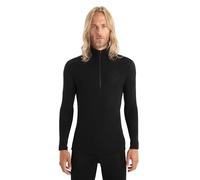 Icebreaker Men's 175 Everyday Long Sleeve Half Zip Colour: Black, Size: S