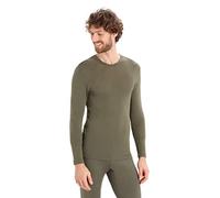 Icebreaker Men's 175 Mid Weight Everyday Top - Long Sleeve Crew T-Shirt - 100% Merino Wool Base Layer - Loden, L