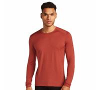 Icebreaker - 200 Oasis L/S Crewe - Merino base layer size XL, red