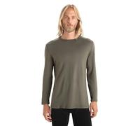 Icebreaker Mens 260 Tech Long Sleeved Crewe Top - Loden L, Loden