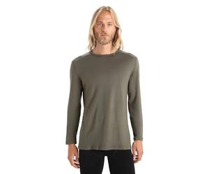 Icebreaker Mens 260 Tech Long Sleeved Crewe Top - Loden L, Loden