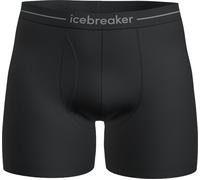 Icebreaker Men's "Anatomica" Boxer Briefs With Fly {IC-103030} - Black - Large