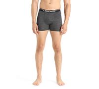 Icebreaker Men's Anatomica Boxers - Boxer Shorts - Merino Wool Underwear - Jet Heather, M