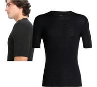 Icebreaker 175 Everyday Crew Merino Short Sleeve Base Layer Black L Men