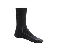 Icebreaker Men's Hike Cool-Lite 3/4 Crew Socks - Breathable & Odour Resistant Merino Socks - Jet Heather/Monsoon, S