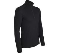 Icebreaker Men's Icebreaker Merino 200 Oasis Half Zip Base Layer {IC-104367} - Black - X-Large