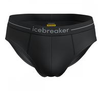 Icebreaker ICEKQ Men Anatomica Briefs Underwear - Black/Monsoon, M
