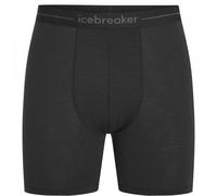 icebreaker Mens Anatomica Long Boxers - Underwear - Men's Black M