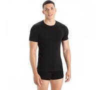Icebreaker Mens Merino 150 Anatomica Short Sleeve Crewe Top Black 2XL 2XL