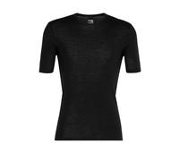 Icebreaker Men's Merino 175 Everyday short Sleeve Crewe Thermal Top Black L