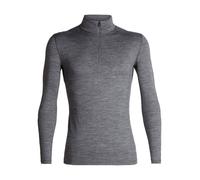 Icebreaker Men's Merino 200 Oasis Half Zip Base Layer {IC-104367} - Gritstone Heather Grey - X-Large