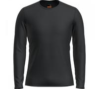 Icebreaker Mens Merino 200 Oasis Long Sleeve Crewe Thermal Top Black X XS