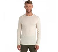Icebreaker Mens Merino 200 Oasis Long Sleeve Crewe Thermal Top Undyed L