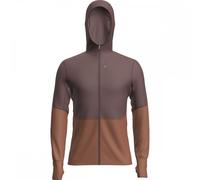 Icebreaker Mens Merino Blend 200 Realfleece Descender Long Sleeve Zip M