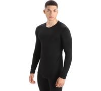 Icebreaker 200 Oasis Merino Long Sleeve Base Layer Black M Men