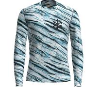 ICEBREAKER Mer 200 Oasis Ls Crewe - Men - Blue / White - size M- model 2025 M
