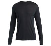 Icebreaker - Merino 125 Cool-Lite Sphere III L/S Tee - Merino shirt size XL, black