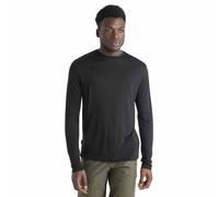 Icebreaker - Merino 125 Cool-Lite Sphere III L/S Tee - Merino shirt size L, black