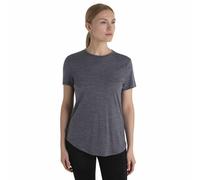 Icebreaker - Lightweight and breathable short-sleeved t-shirt - Women Merino 125 Cool-Lite Sphere III SS Tee Midnight Navy Hthr for Women - Size S Navy