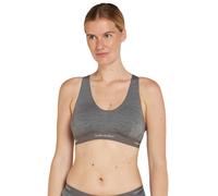 Icebreaker Womens Merino Blend 125 Cool-Lite Sprite Racerback Bra Grit XS