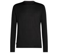 Icebreaker - Merino 150 Ace L/S Tee - Merino shirt size M, black