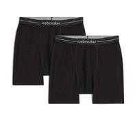 Icebreaker Merino 150 Anatomica Boxers 2 Units Black M Men