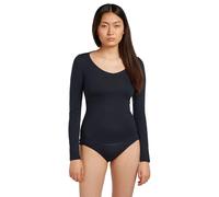 Icebreaker Merino 150 Siren Sweetheart Long Sleeve Base Layer Black L Woman