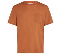 Icebreaker - Merino 150 Tech Lite III S/S Relaxed Pocket Tee - Merino shirt size XXL, orange