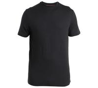 Icebreaker Merino 150 Tech Lite III short sleeve black base layer top - XXL