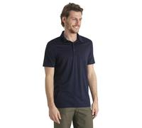 Icebreaker Merino 150 Tech Lite Polo short sleeve navy blue - S
