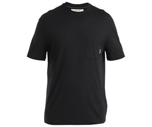 Icebreaker Merino 150 Tech Lite Relaxed Pocket T-Shirt - Black