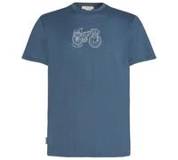 Icebreaker - Merino 150 Tech Lite S/S Tee Adventure Ride - Merino shirt size XL, blue
