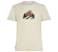 Icebreaker - Merino 150 Tech Lite S/S Tee Catch Me Outside - Merino shirt size XL, sand