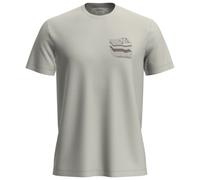 Icebreaker - Merino 150 Tech Lite S/S Tee Evolving Layers - Merino shirt size XL, grey