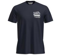 Icebreaker - Merino 150 Tech Lite S/S Tee Evolving Layers - Merino shirt size XXL, blue