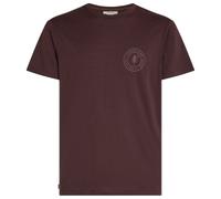 Icebreaker - Merino 150 Tech Lite S/S Tee Hike Naturally - Merino shirt size M, java