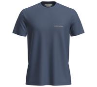 Icebreaker - Merino 150 Tech Lite S/S Tee IB Wordmark - Merino shirt size XL, blue