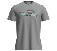 Icebreaker - Merino 150 Tech Lite S/S Tee Transportage - Merino shirt size L, grey