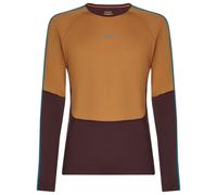 Icebreaker - Merino 200 Oasis+ L/S Crewe - Merino base layer size L, brown