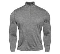 Icebreaker Merino 200 Oasis Long Sleeve Half Zip Thermal Shirt - Gritstone Heather