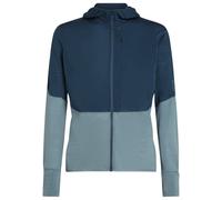 ICEBREAKER M Merino 200 Realfleece Descender Ls Zip H - Men - Grey - size M- model 2025 M