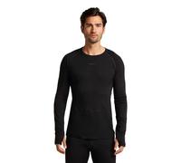 Icebreaker Merino 200 Zoneknit Long Sleeve Base Layer Black L Men