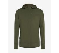 Icebreaker - Merino wool fleece - M Merino 260 Quantum IV LS Zip Hoodie Loden for Men in Wool - Size L - Green Green L