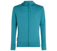 Icebreaker - Merino 260 Quantum IV L/S Zip Hoodie - Merino hoodie size M, turquoise