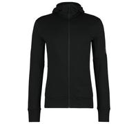 Icebreaker Mens Merino 260 Quantum Long Sleeve Zip Hoodie Black S Colo S