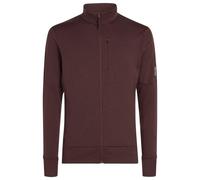 Icebreaker - Merino 260 Quantum IV L/S Zip - Merino jacket size M, brown