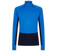 Icebreaker - Merino 260 Zoneknit L/S Half Zip - Merino base layer size S, blue
